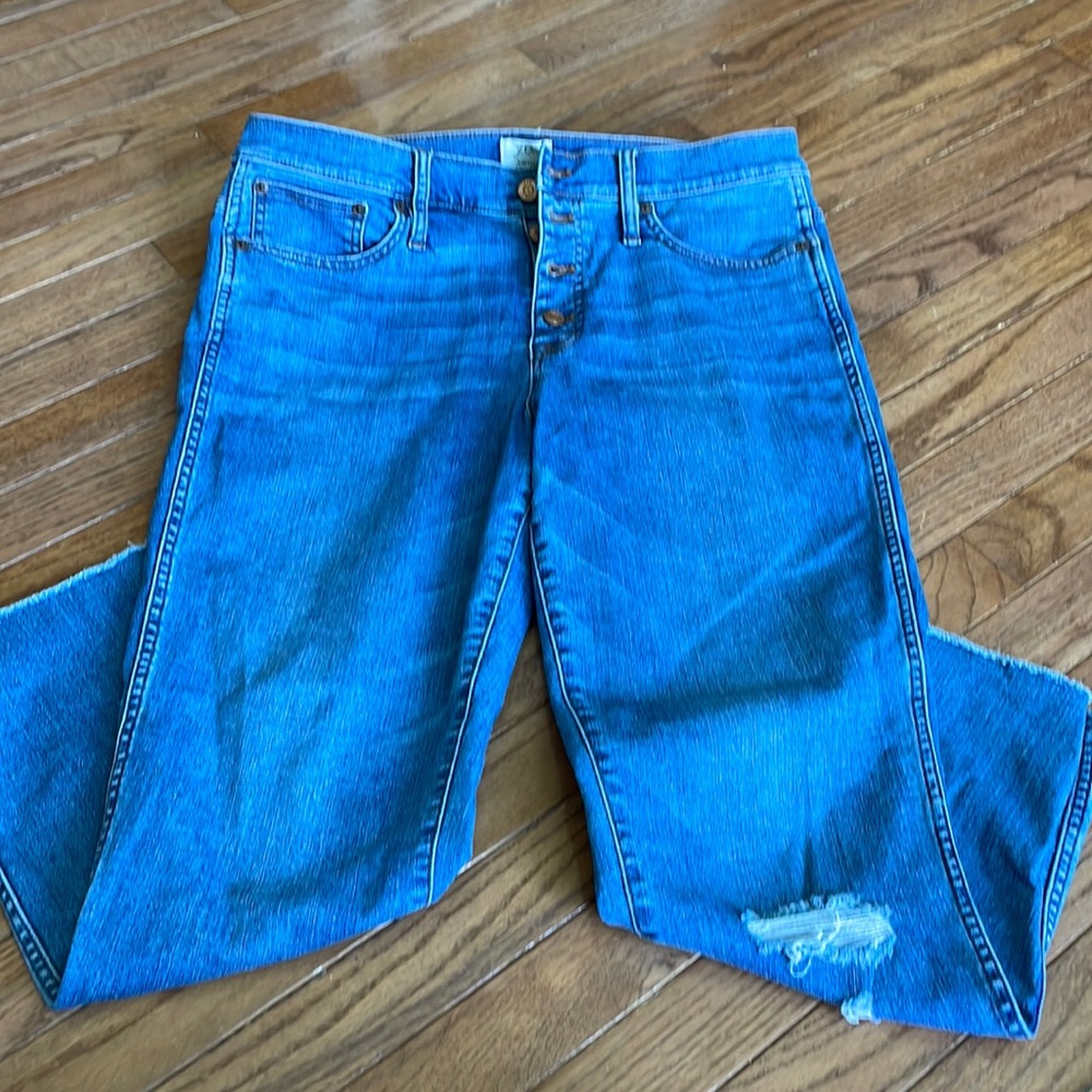EUC jcrew vintage straight jean